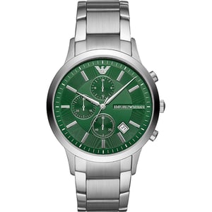 Emporio Armani Renato Heren Horloge Zilverkleurig AR11507