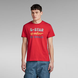 G-Star RAW Triple Logo Graphic T-Shirt