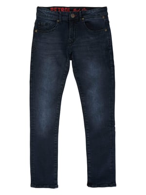 Petrol Industries - Jongens Seaham Slim Fit Jeans - Blauw
