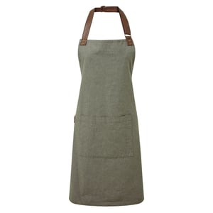 Premier Adults Unisex Annex Bib Apron (Moss)