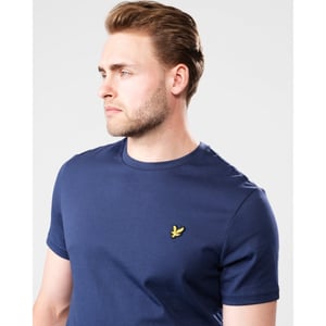 Lyle & Scott Tee SS Plain T-Shirt Blauw