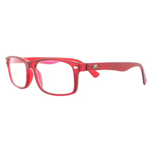 Montana Leesbril Blf83-B Matte Red Bourgonds Blue Light Block +2.50