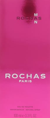 Rochas Man Eau de Toilette 100ml Spray For Him