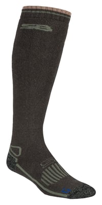 Mens Extra Long Knee High Wool Blend Thermal Boot Socks for Wellies