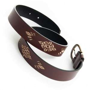 PURAPIEL BELT BORDBELT IN BROWN
