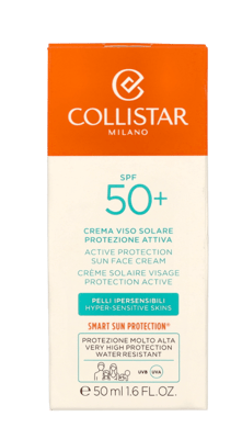 Collistar Active Protection Sun Face Cream SPF50+50 ml.