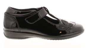 Princess Stardust Girls Shoes School Infants Esme black