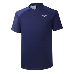 Mizuno Shadow Mens Navy Polo Shirt
