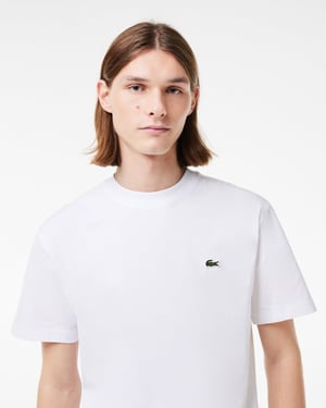 Lacoste Mens Classic Cotton Fit Jersey T-Shirt