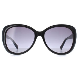 Karen Millen KM5049 001 zwart donkergrijs gradiÃ«nt zonnebril