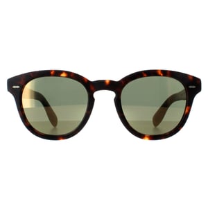 Oliver Peoples Round Unisex Semi Matte Sable Tortoise G-15 Goldtone Cary Grant OV5413SU