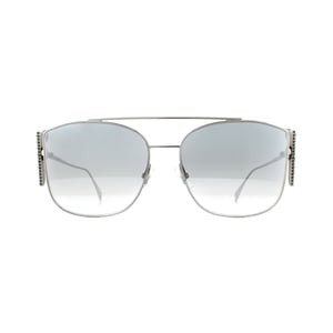 FENDI Zonnebril FF 0380/G/S 6LB IC Ruthenium Grijs Zilver Mirror