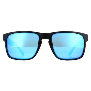 Oakley Zonnebril Holbrook OO9102-H0 Mat Zwart Prizmatic Prizm Sapphire Gepolariseerd