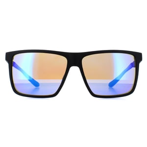 Dragon Rectangle Mens Matte Black Lumalens Blue Ionized Sparrow