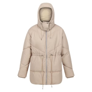 Regatta Womens/Ladies Rurie Baffled Padded Jacket (Barleycorn)