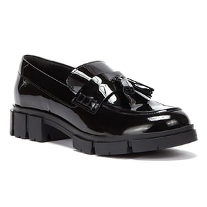Clarks Teala Patent Leather Womens Loafers