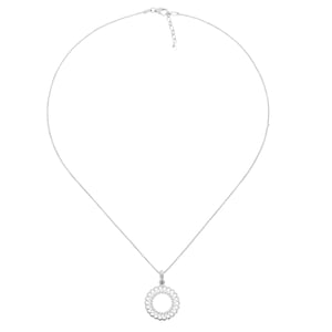 Orphelia 'Amada' Dames 925 Sterling Zilveren Ketting met Hanger - Zilver ZH-7075