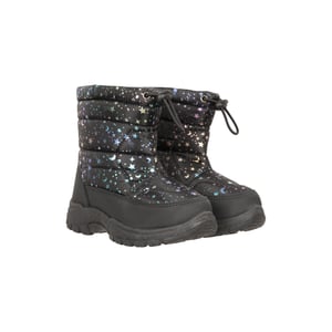 Mountain Warehouse Toddler Caribou Adaptive Tie Dye Snow Boots (Iriserende)