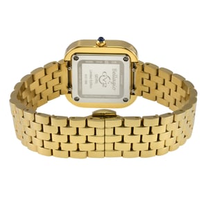 GV2 Bellagio Women's Swiss Made Diamond Watch, Silver-White Dial, IPYG Bracelet