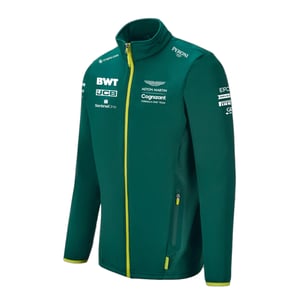 Aston Martin Cognizant F1 Official Team Heren Groen Softshell Jasje