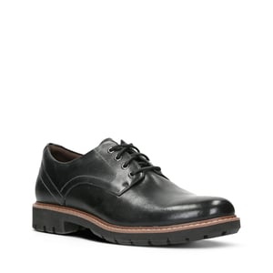 Clarks Batcombe Hall Mens Black Shoes