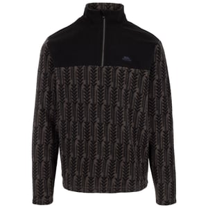 Trespass Heren Embleton AT100 Fleece Top (Stormgrijs)
