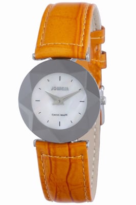 Jowissa: Facet Women'sMother Of Pearl Watch