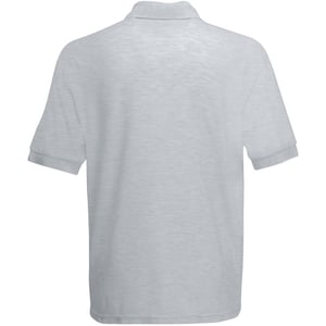 Fruit of the Loom Kinder/Kids Piqué Poloshirt met Korte Mouwen (Heather Grijs)