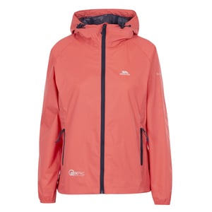 Trespass Dam Qikpac Vattentät Packaway Shell Jacka (Peach Blush)