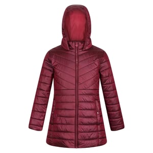 Regatta Babette Geïsoleerde gewatteerde jas voor kinderen/kinderen (Donker Pimento)