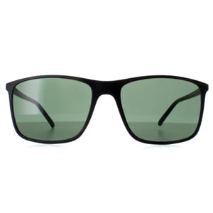 Calvin Klein CK22558S 002 mat zwart groene zonnebril