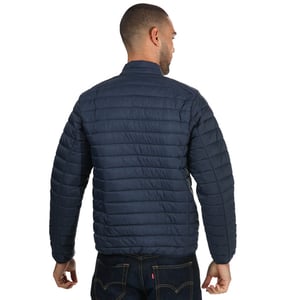 Ben Sherman Lättviktsjacka med vadderad trattkant för herr i Marin