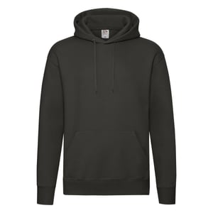 Fruit of the Loom Heren Premium Hoodie (Houtskool)