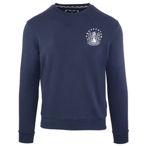 Aquascutum Aldis Brösttryck Mörkblå Tröja