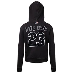 Off-White X MLB Chicago White Sox Slim Fit Black Hoodie