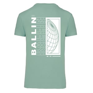 Ballin Est. 2013 Tee SS Backprint World Skjorta Grön