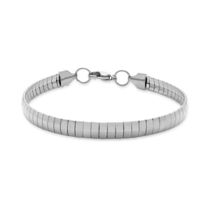 Luxenter armband afgewerkt in rhodium - Yla