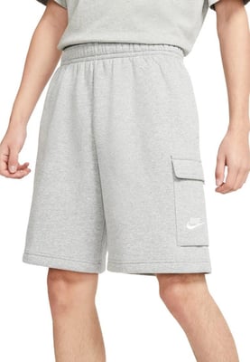 Nike Club Cargoshort voor heren in grijs