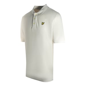 Lyle & Scott Textured Tipped Light Mist Polo Shirt