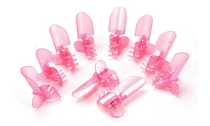 Nail Polish Protection Clipper Protector Plastic Clip Tip  - Pink