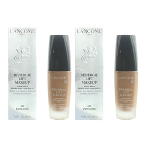 Lancome Renergie Lift Makeup 30ml SPF 20 - 430 Dore 30 (W) Normal To Dry Skin X2