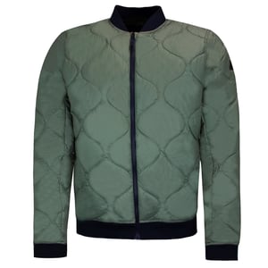 Under Armour Reactor Mens Bomber Jacket Reversible Khaki 1306450 357
