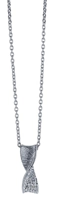 Orphelia Dames 925 Sterling Zilveren Ketting met Hanger - Zilver ZH-6028