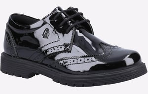 Hush Puppies Senior Sally Patent Girls Junior