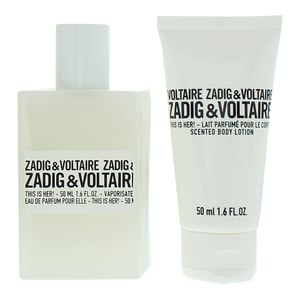 Zadig & Voltaire This Is Her! Eau de Parfum 50ml + Body Lotion 50ml Gift Set
