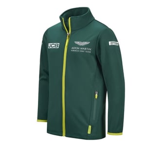 Aston Martin F1 Official Team Kinder Groen Softshell Jas