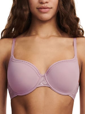 Olivia Covering T-Shirt Bra Purple