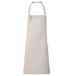 Premier Regenerate Sustainable Bibbed Apron (Natural)