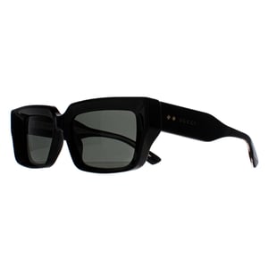 Gucci Rectangle Womens Black Grey GG1529S