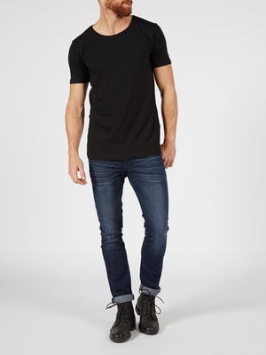 Petrol Industries - Heren 2-pack Basic T-shirts Ronde Hals - Zwart